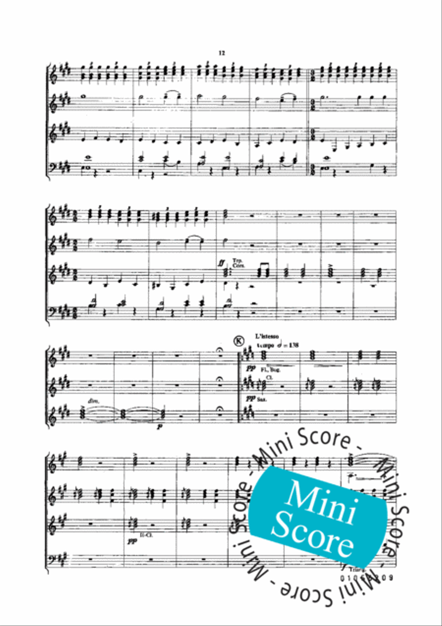 La Grande Paque Russe Concert Band scores gallery preview page 14