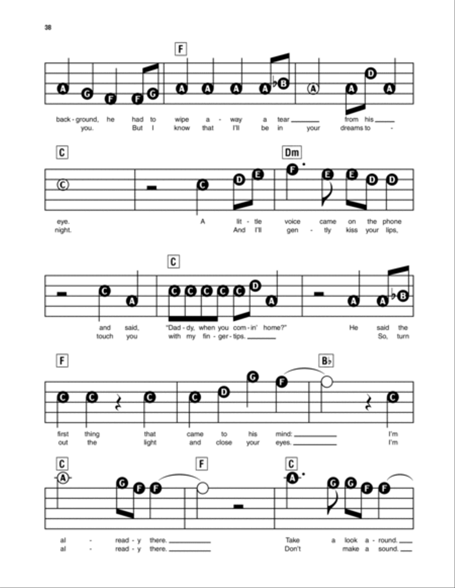 I'm Already There Electronic Keyboard scores gallery preview page 2