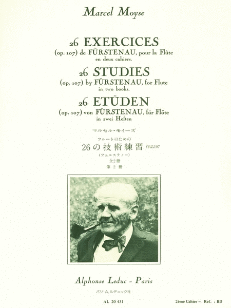 26 Exercices (Op. 107) de Furstenau, pour la Flute - Vol. 2