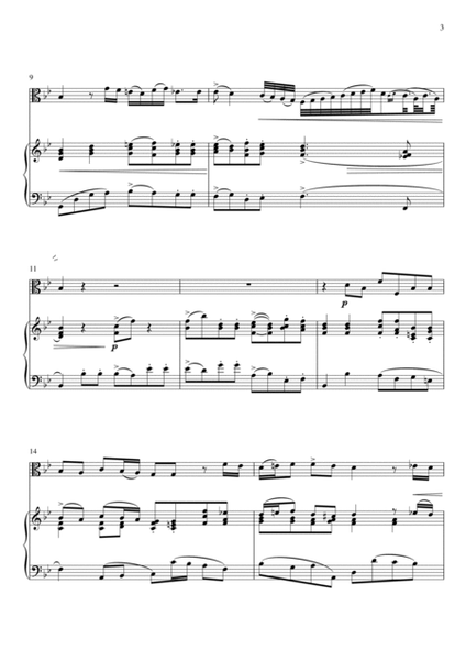 Giovanni Bononcini - Deh pi a me non v_asondete (Piano and Viola) image number null