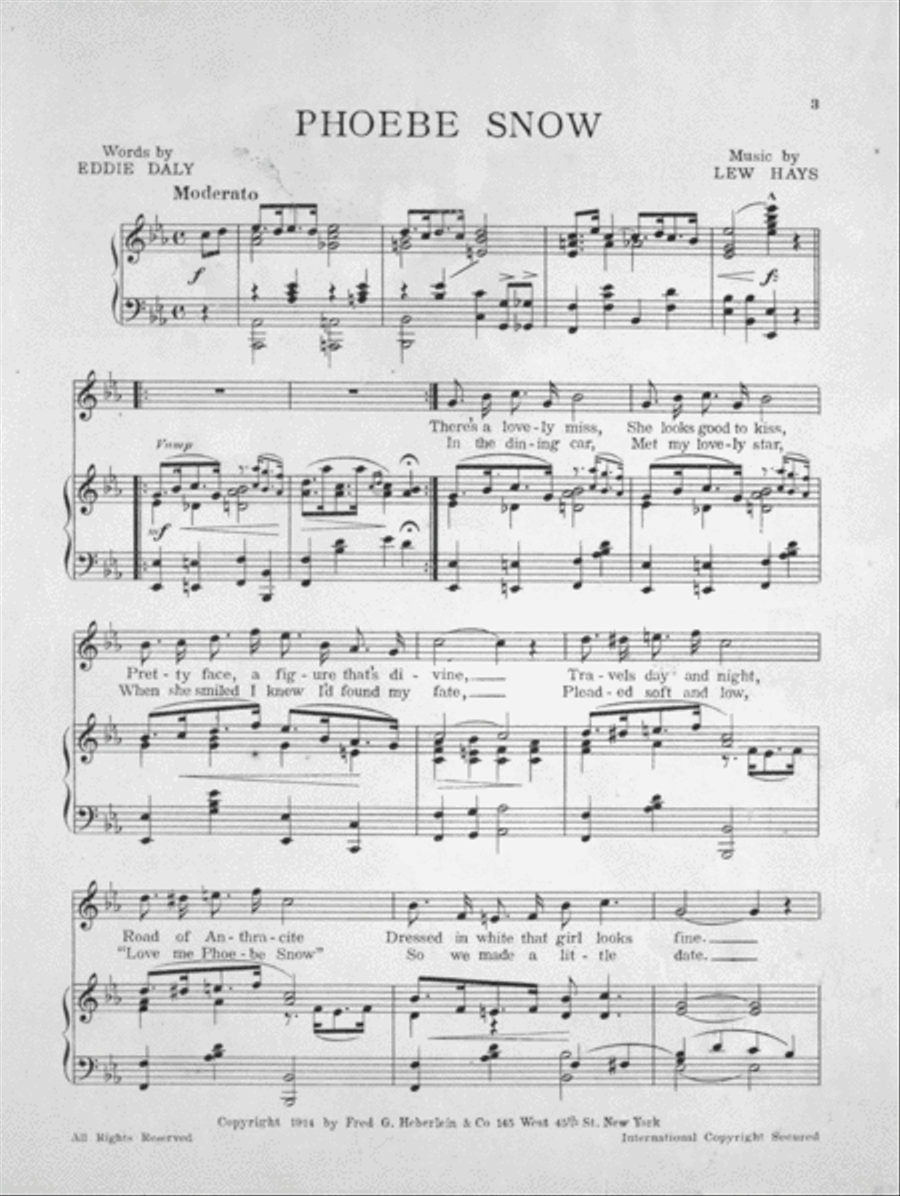 Phoebe Snow Voice scores gallery preview page 3