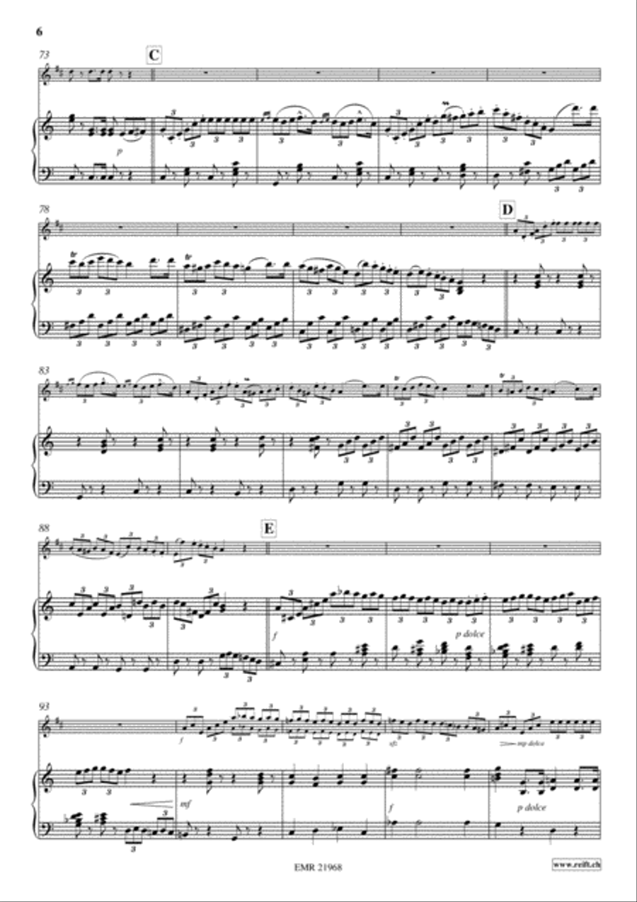 Grande Marche Tenor Saxophone scores gallery preview page 6