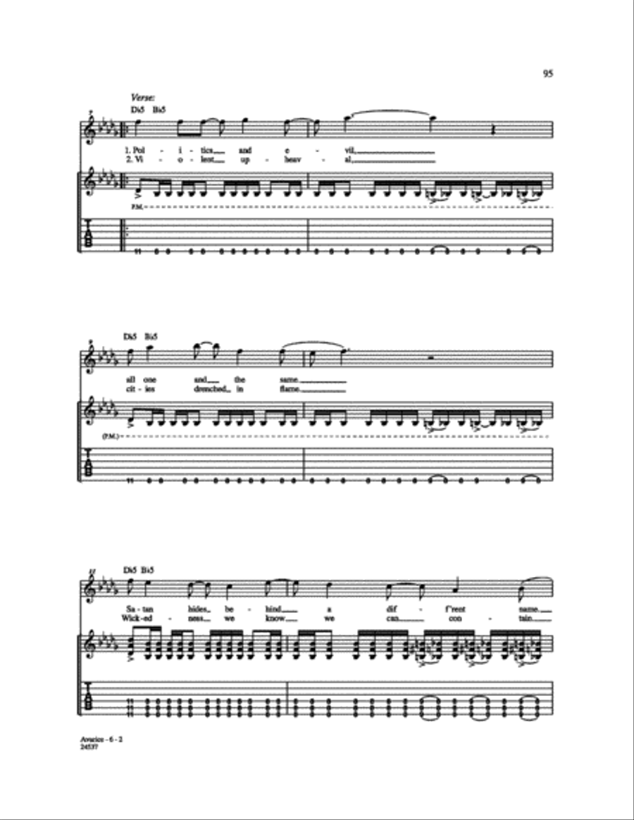 Avarice Electric Guitar scores gallery preview page 2