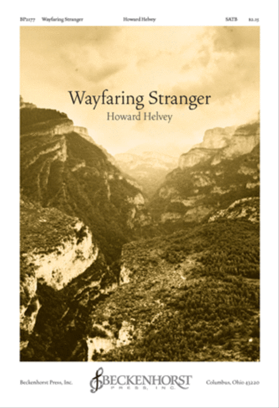 Wayfaring Stranger - Helvey 4-Part scores gallery preview page 1