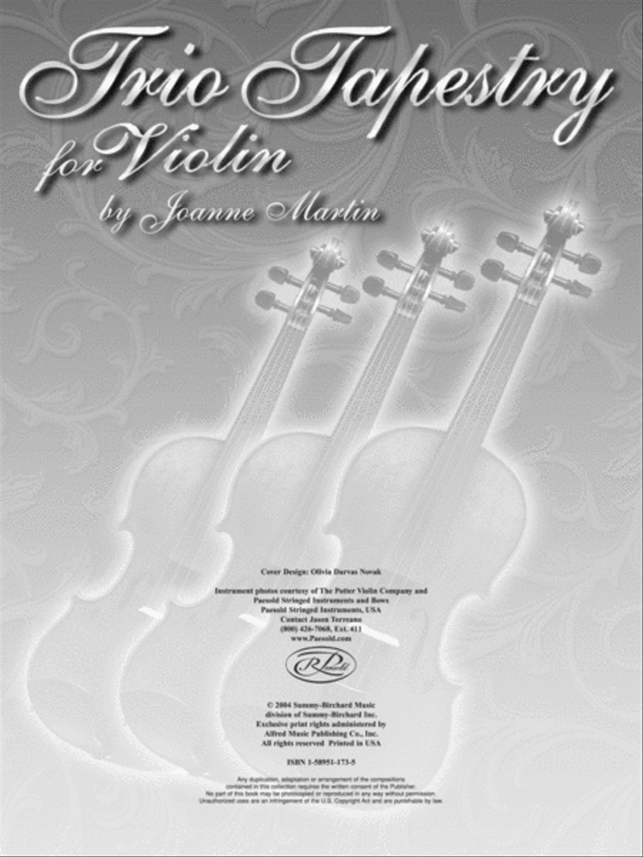 Trio Tapestry Small Ensemble scores gallery preview page 2