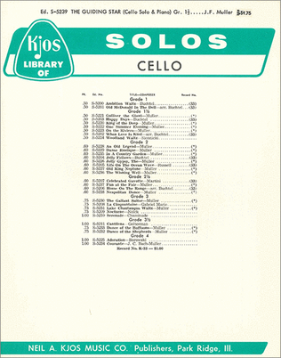 The Guiding Star - Cello Solo