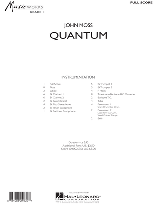 Book cover for Quantum - Full Score