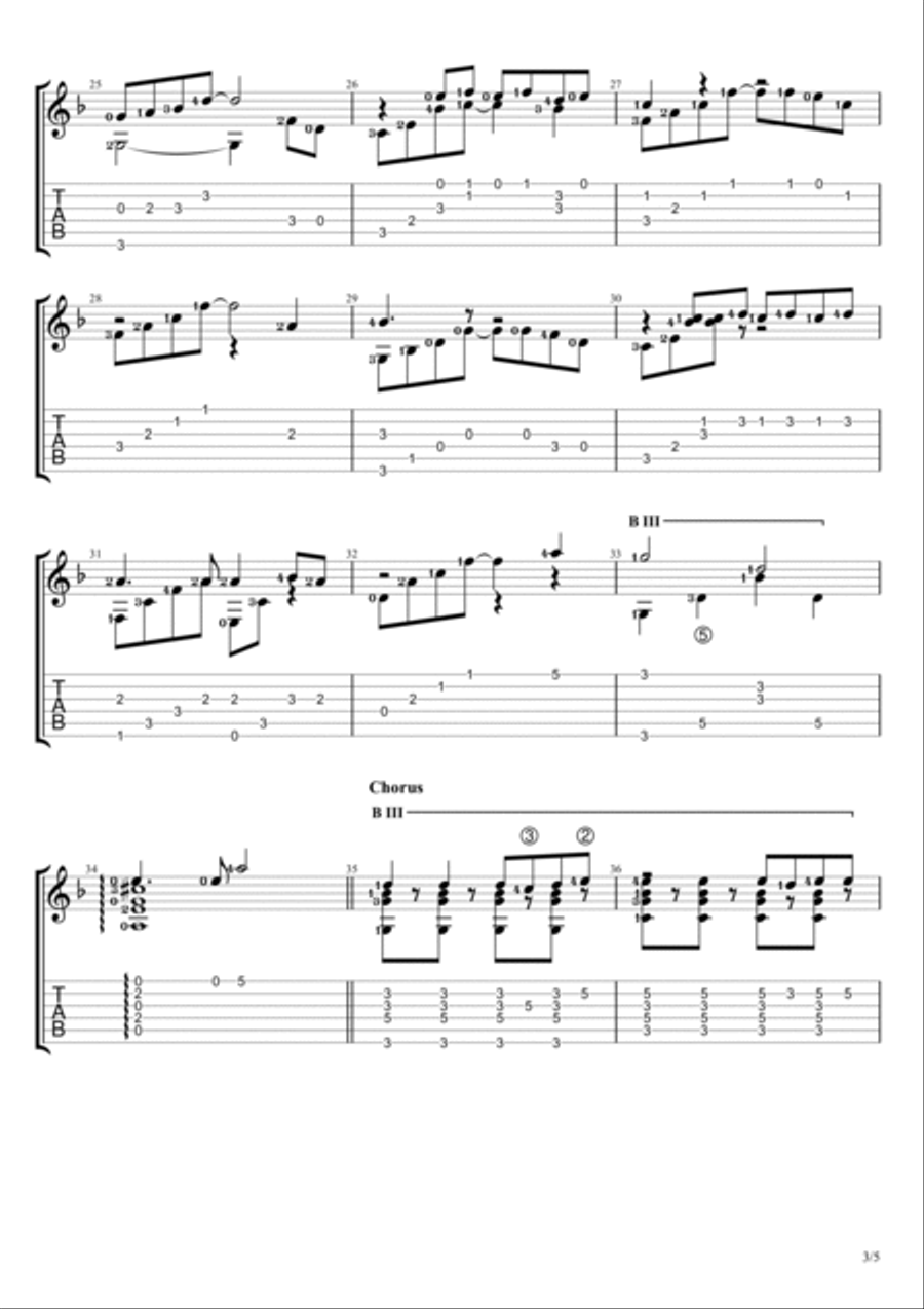 City Of Stars Acoustic Guitar scores gallery preview page 3