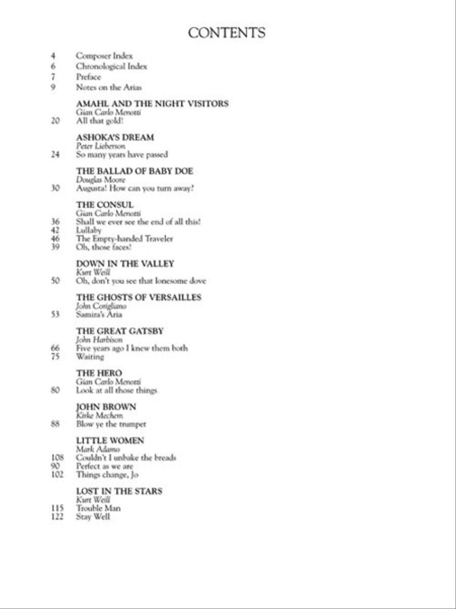 G. Schirmer American Aria Anthology Mezzo-Soprano Voice scores gallery preview page 3