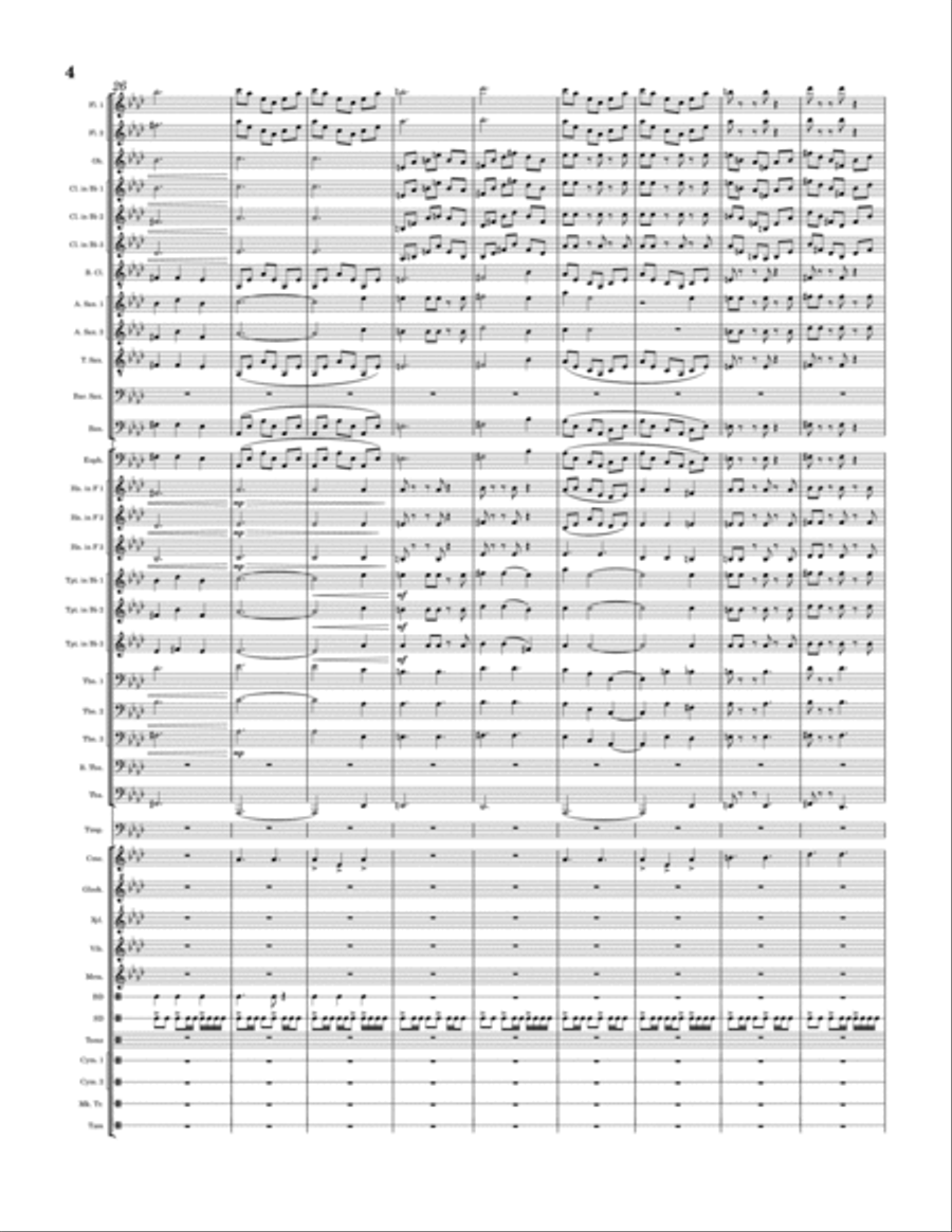 Coastal Adventure! Concert Band scores gallery preview page 4