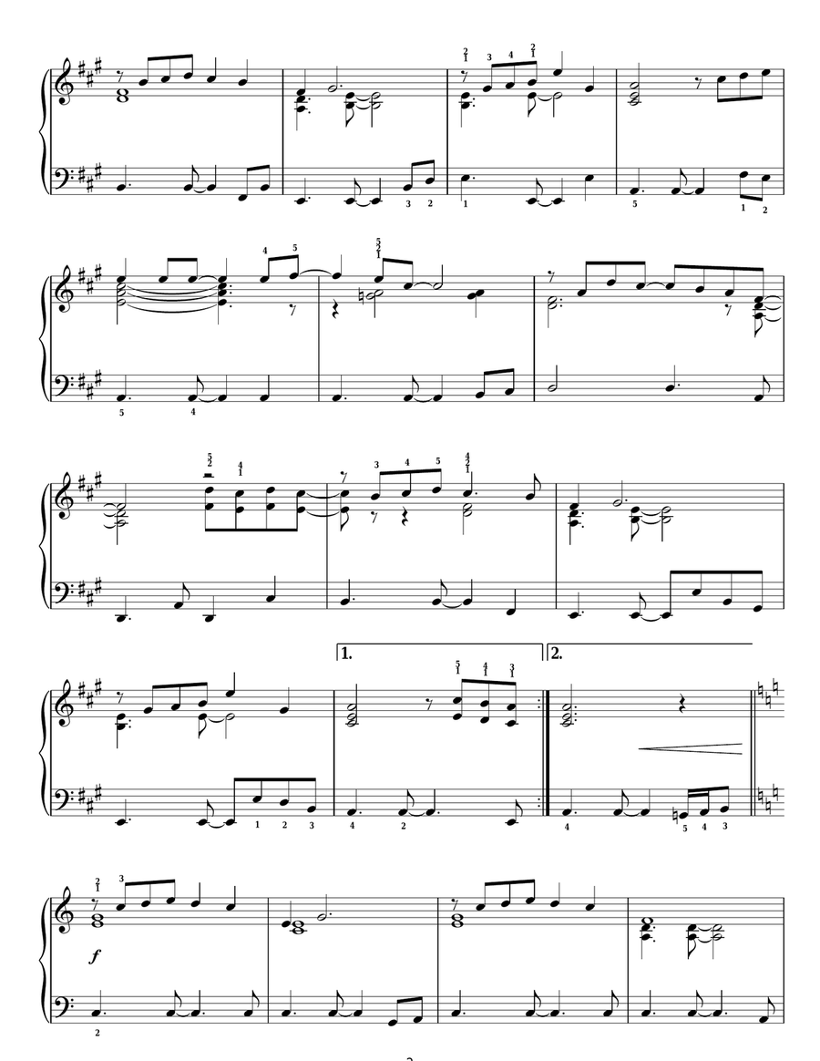 No Matter What Voice scores gallery preview page 2
