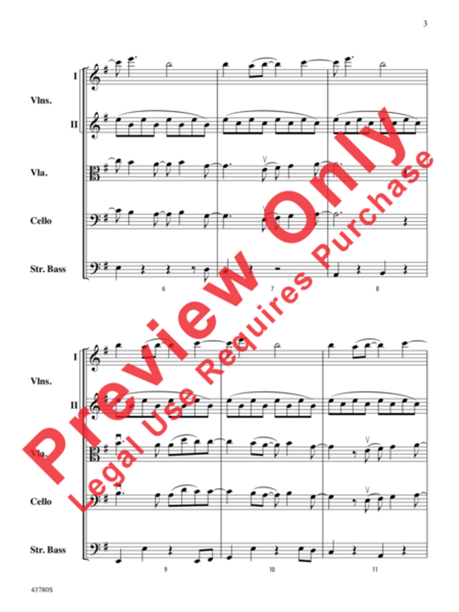 Bring Me to Life Bring Me to Life String Orchestra scores gallery preview page 4