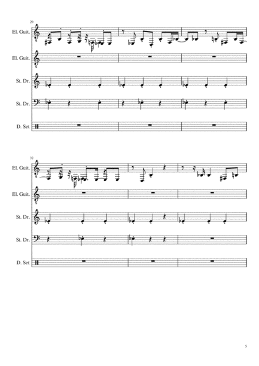 Hpsee Hpsee Guitar scores gallery preview page 5