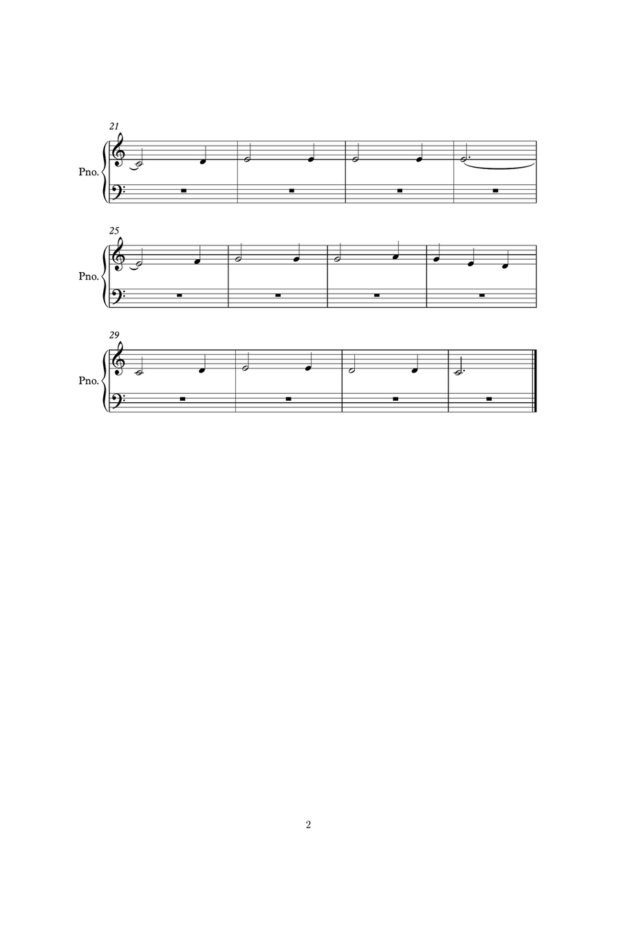 50 Nursery Rhymes and Children Songs Sheet Collection Easy Piano Piano Method scores gallery preview page 5