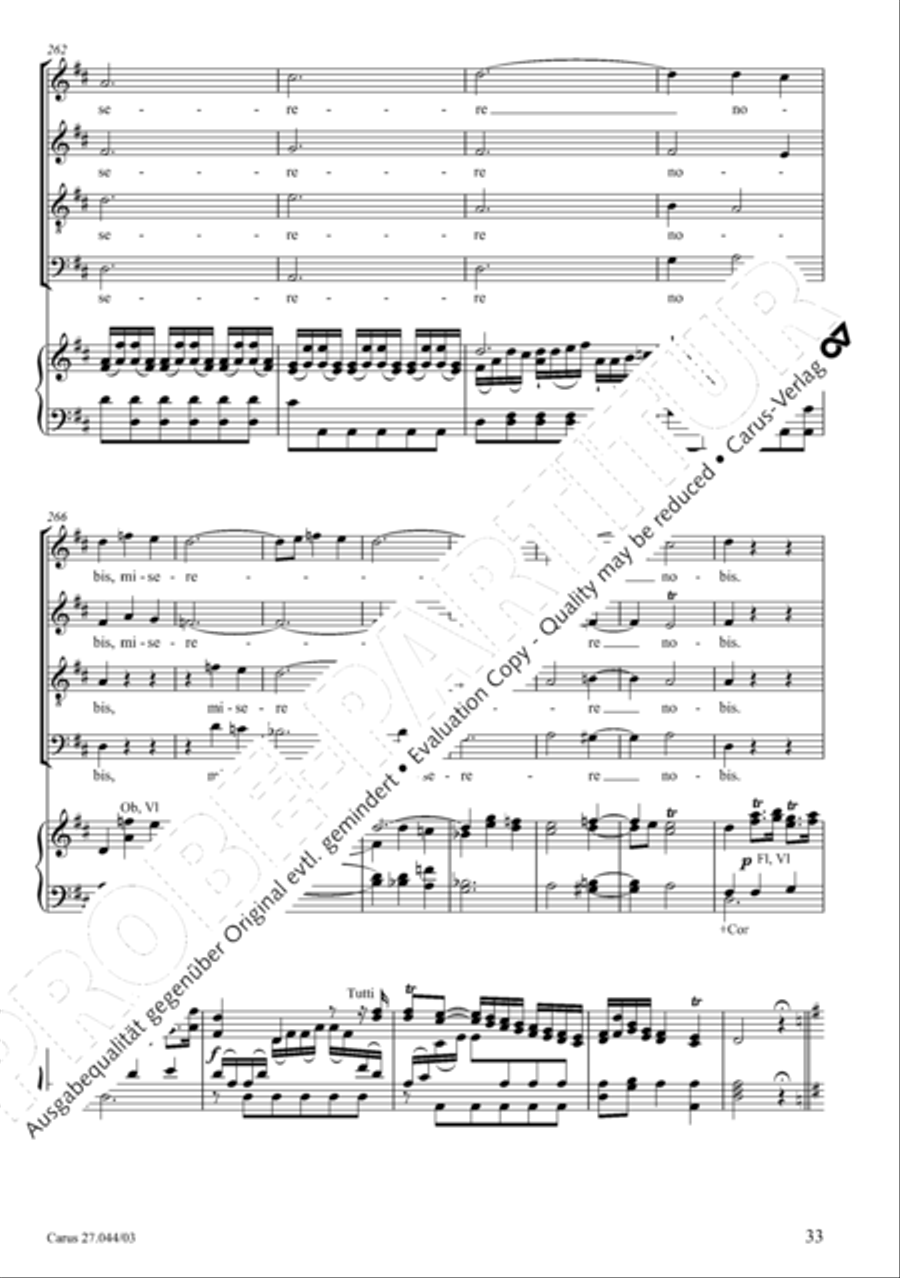 Messa per il Santissimo Natale 4-Part scores gallery preview page 34