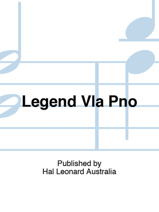 Book cover for Bax - Legend For Viola/Piano