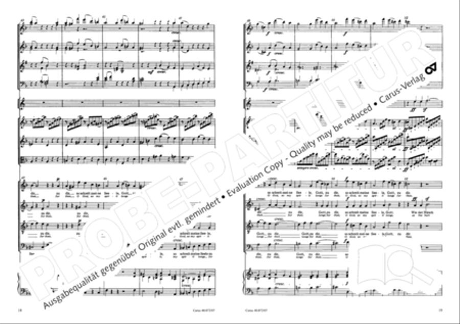 Psalm 42 4-Part scores gallery preview page 11