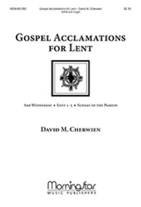 Book cover for Gospel Acclamations for Lent