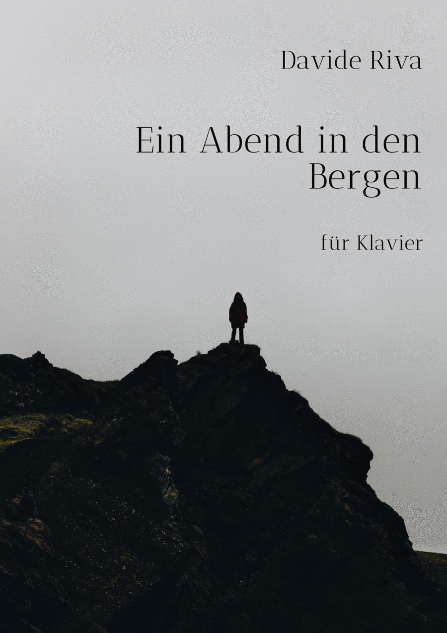 Ein Abend in den Bergen Ein Abend in den Bergen Piano Solo scores gallery preview page 1