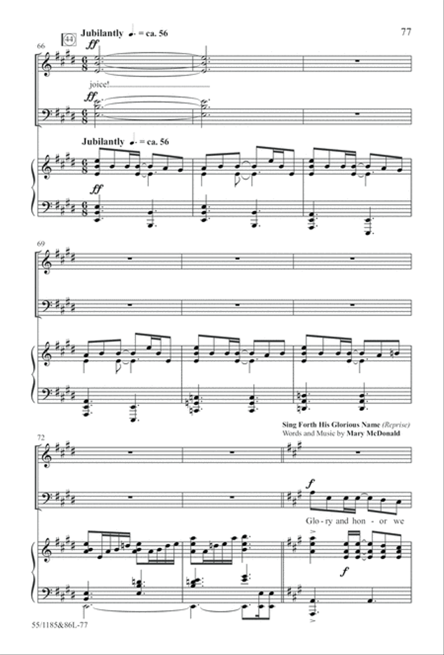 What Love Is This? What Love Is This? 4-Part scores gallery preview page 63