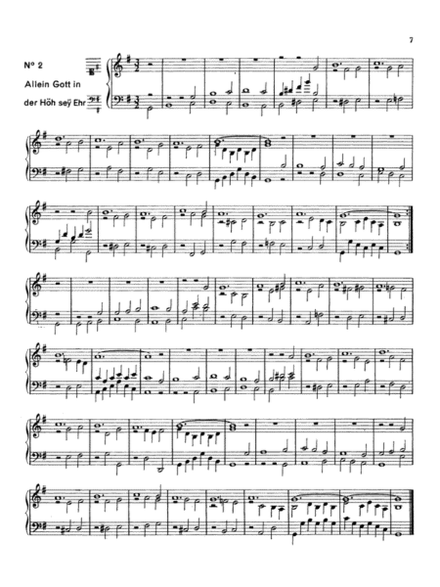 Telemann: Nine Chorale Variations