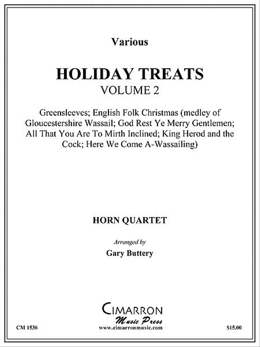 Holiday Treats, volume 2 Holiday Treats, volume 2 Horn scores gallery preview page 1