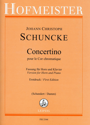 Book cover for Concertino pour le Cor chromatique / KlA