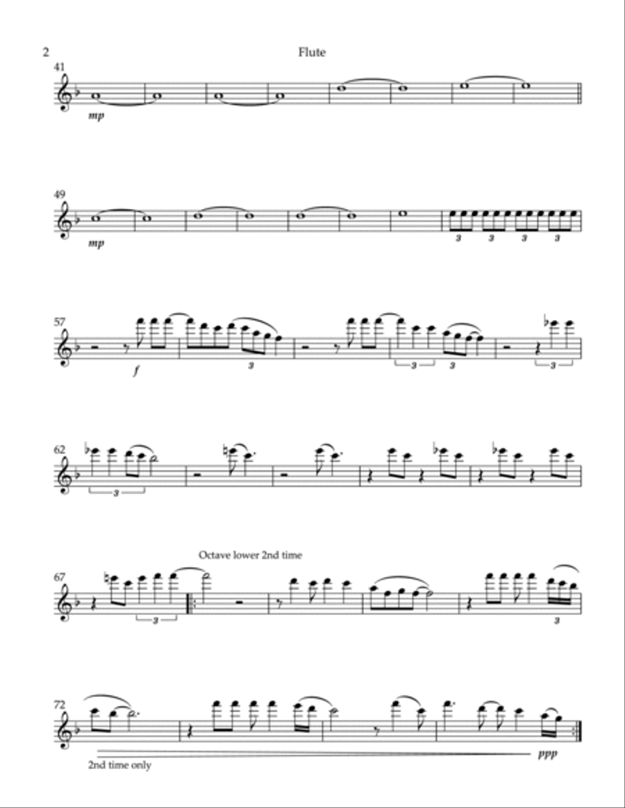 Christmas (baby Please Come Home) Woodwind Quintet scores gallery preview page 3