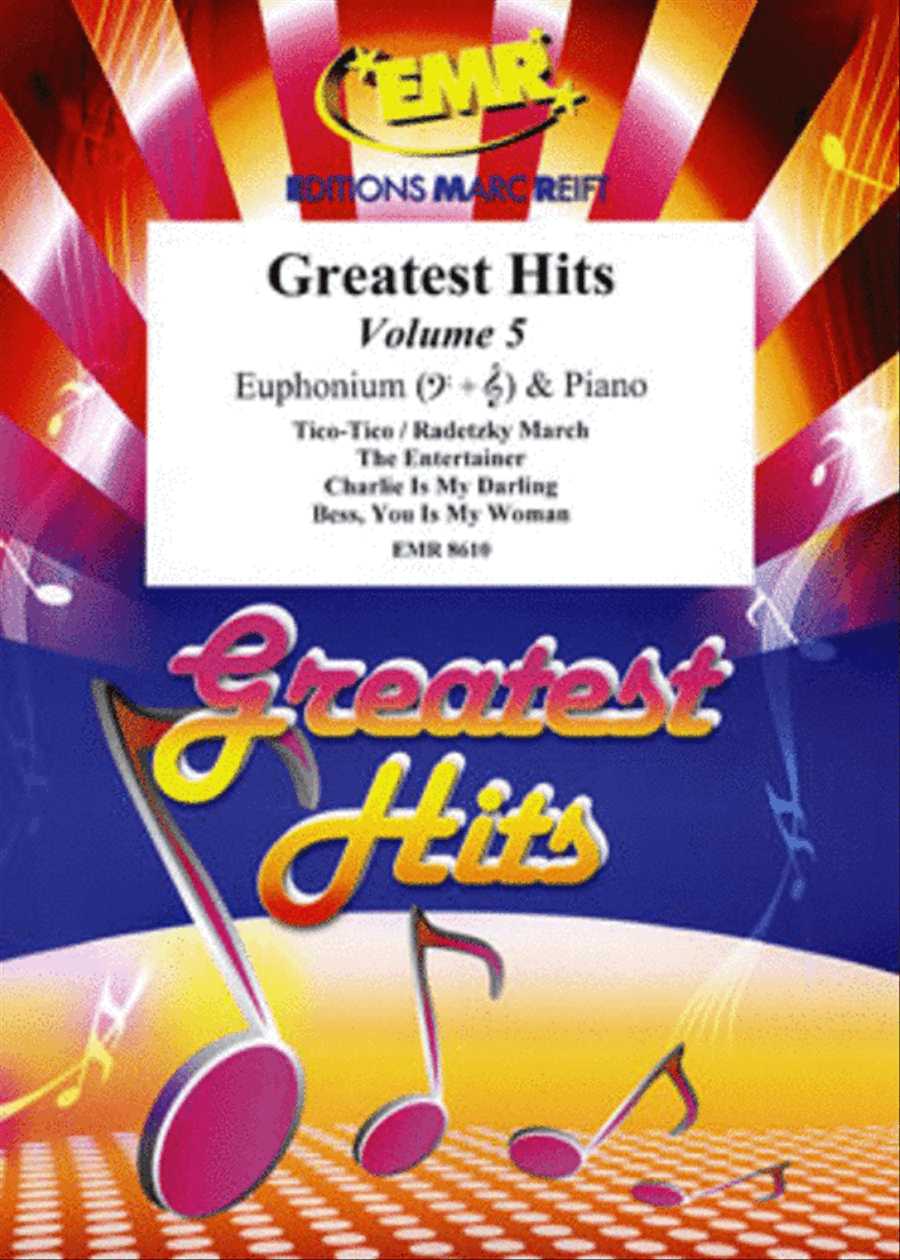 Greatest Hits Volume 5 Greatest Hits Volume 5 Euphonium scores gallery preview page 1