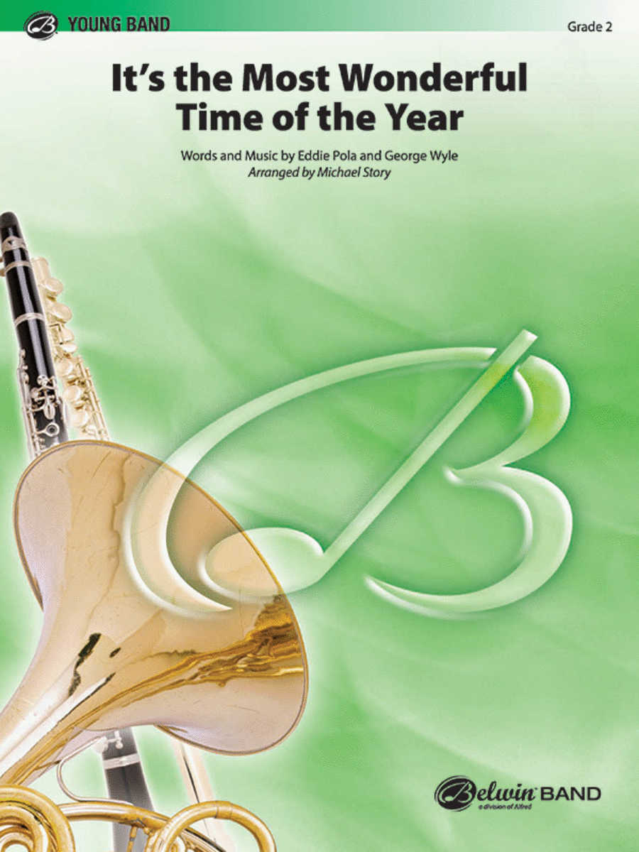 It's the Most Wonderful Time of the Year Concert Band scores gallery preview page 1