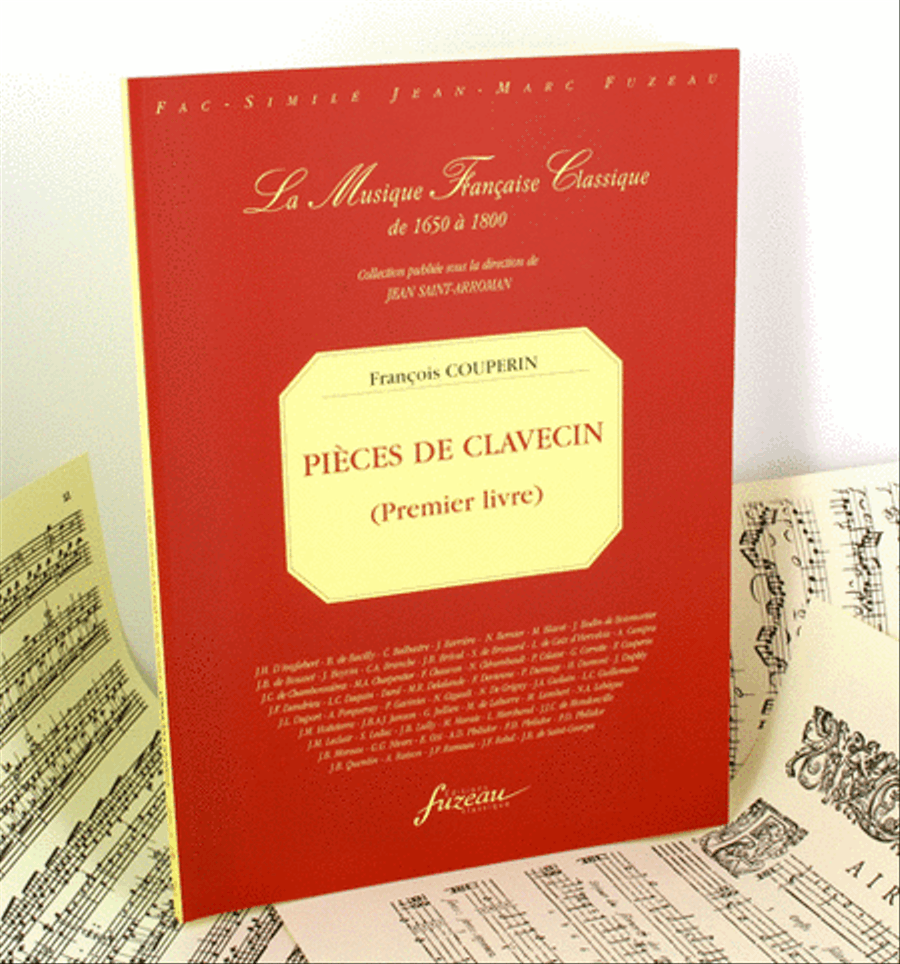 First book of harpsichord pieces Harpsichord scores gallery preview page 1