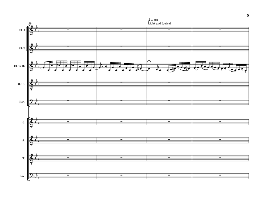 Angel No.2 Angel No.2 Large Ensemble scores gallery preview page 5