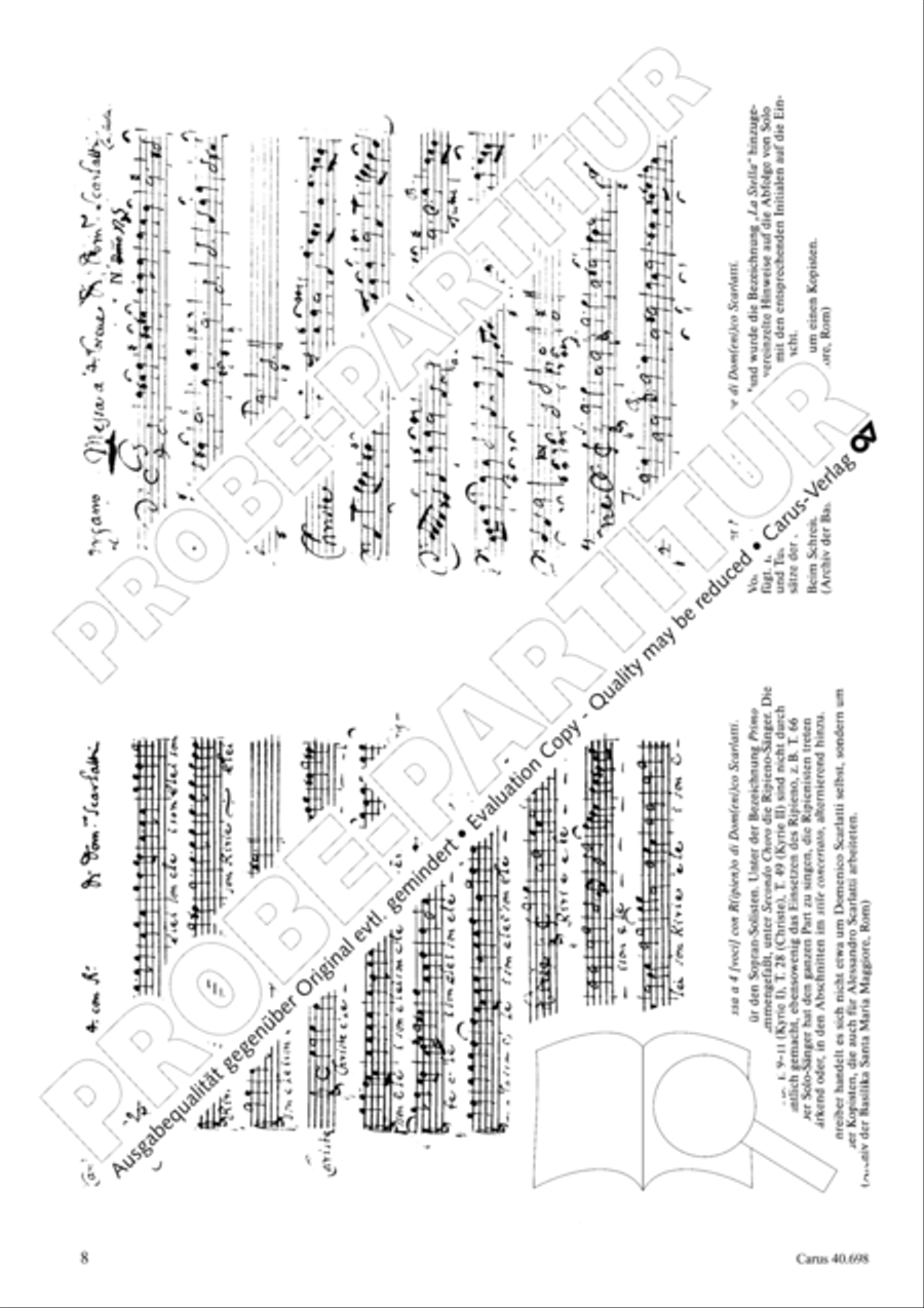 Messa breve SSATB scores gallery preview page 9