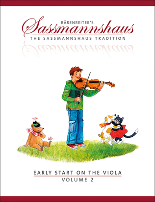 Book cover for Early Start on the Viola, Volume 2