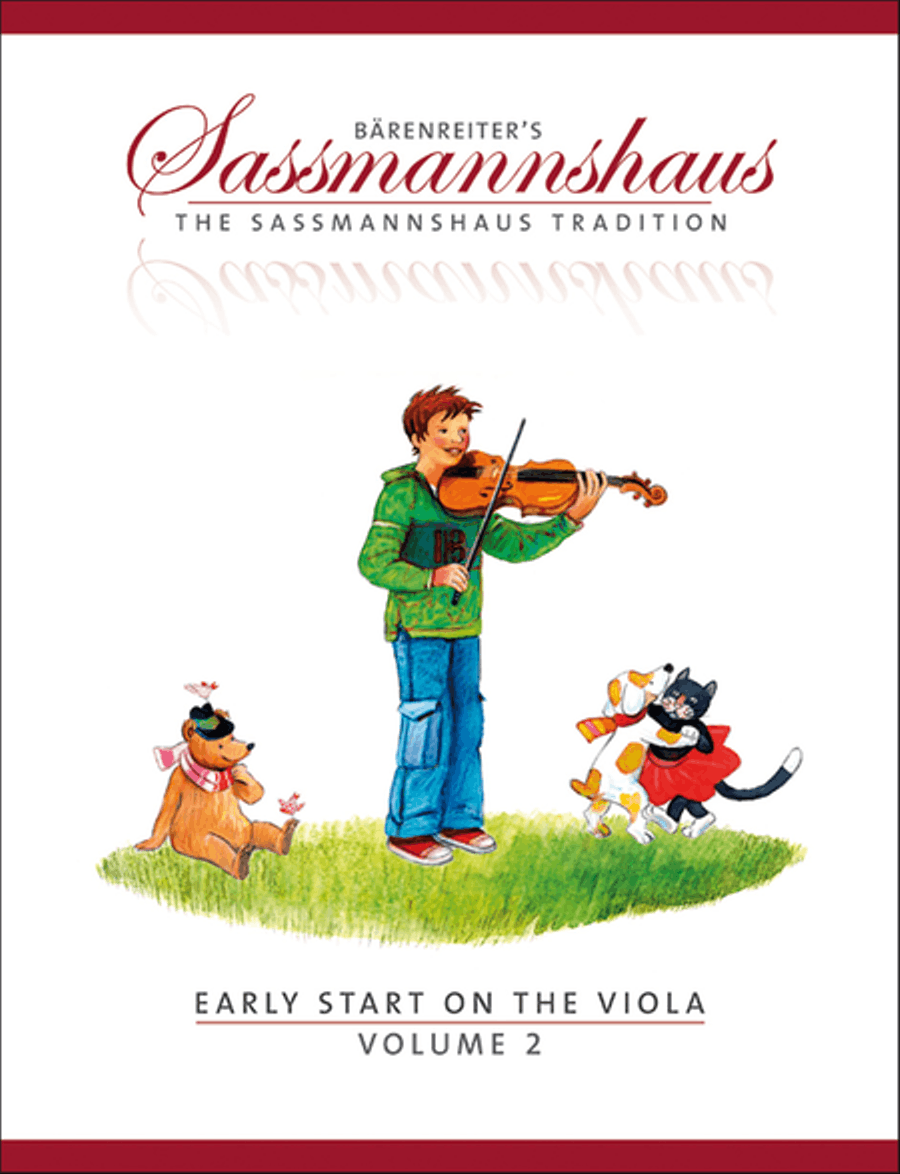 Book cover for Early Start on the Viola, Volume 2