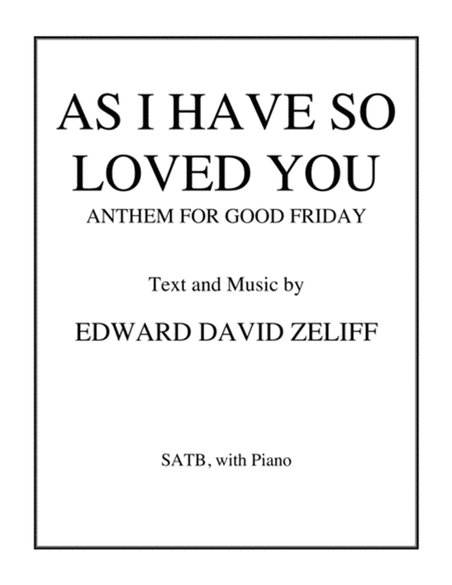 As I Have So Loved You - Anthem for Good Friday image number null
