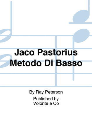 Jaco Pastorius Metodo Di Basso