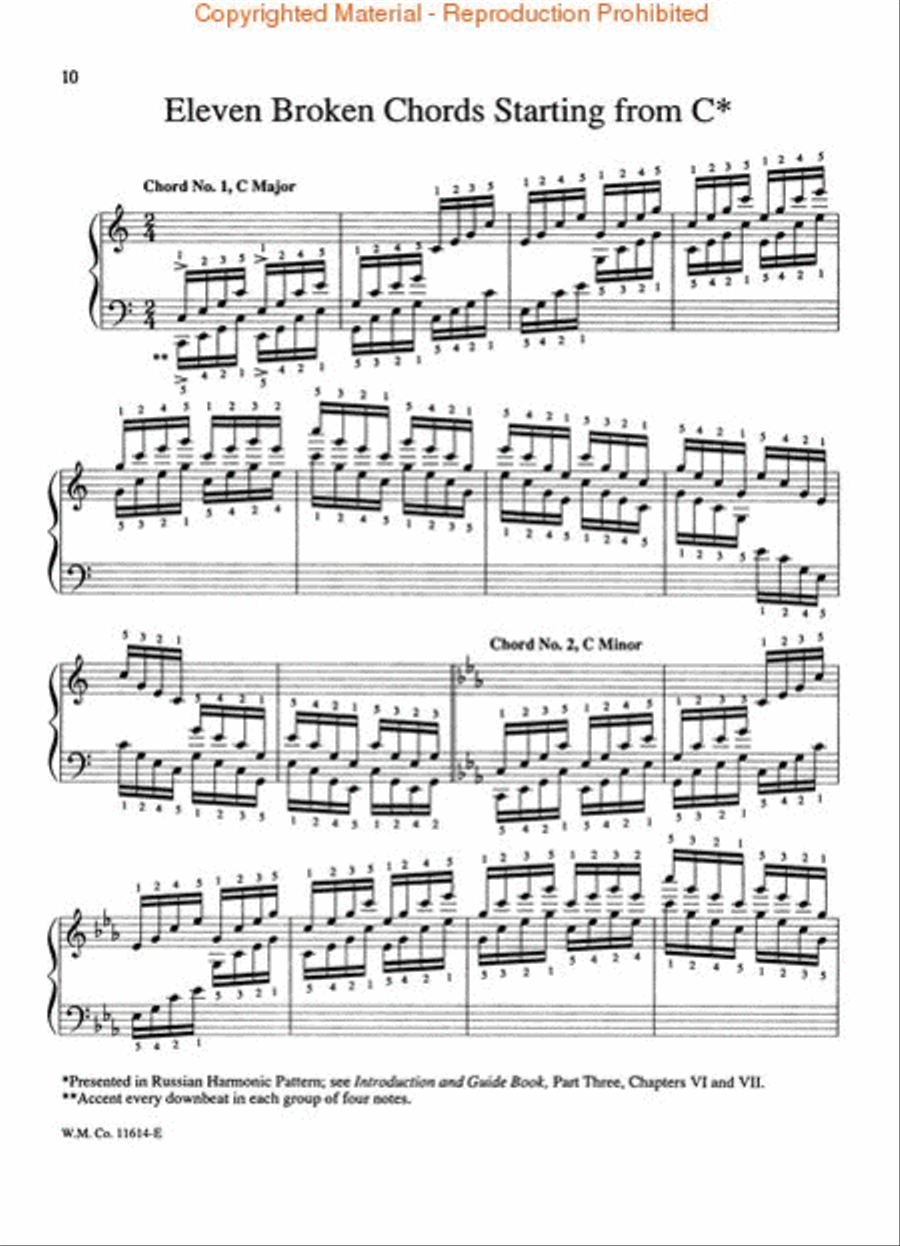 Russian Technical Regimen – Vol. 2 Piano Method scores gallery preview page 3