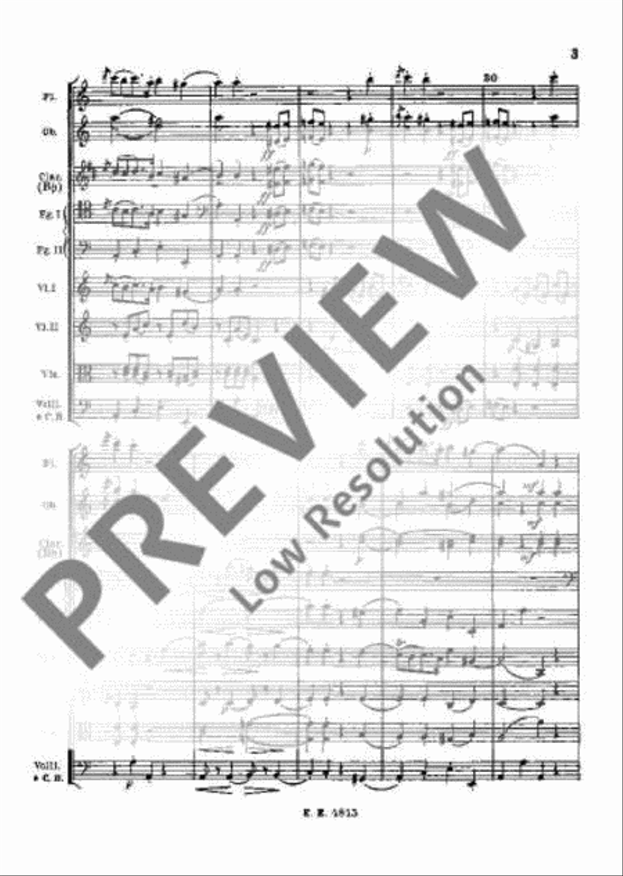Concerto No. 22 A minor Orchestra scores gallery preview page 10