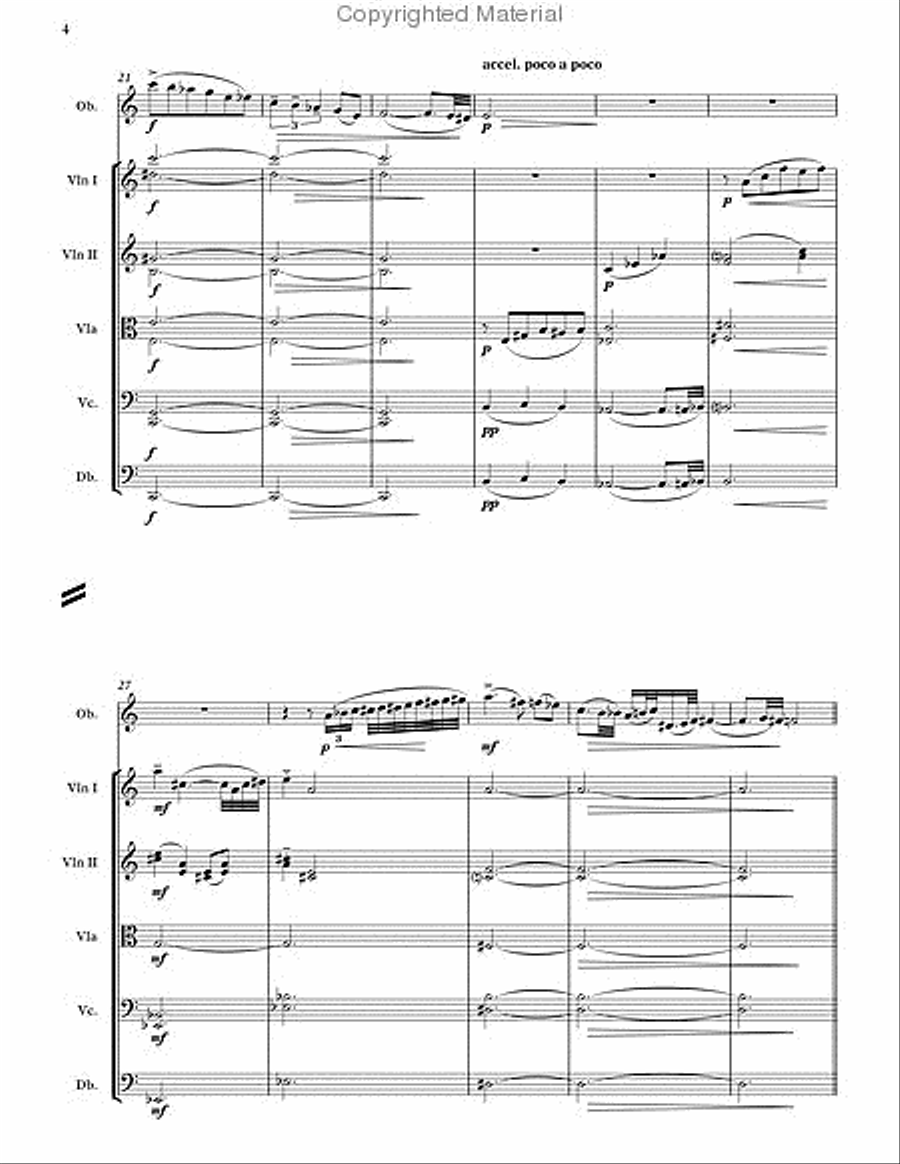 Oboe Sextet Oboe Sextet Oboe scores gallery preview page 4