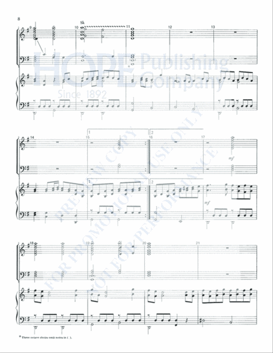 Key Rings Handbell Choir scores gallery preview page 11