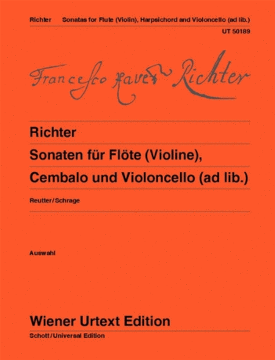 Sonatas Flute scores gallery preview page 1