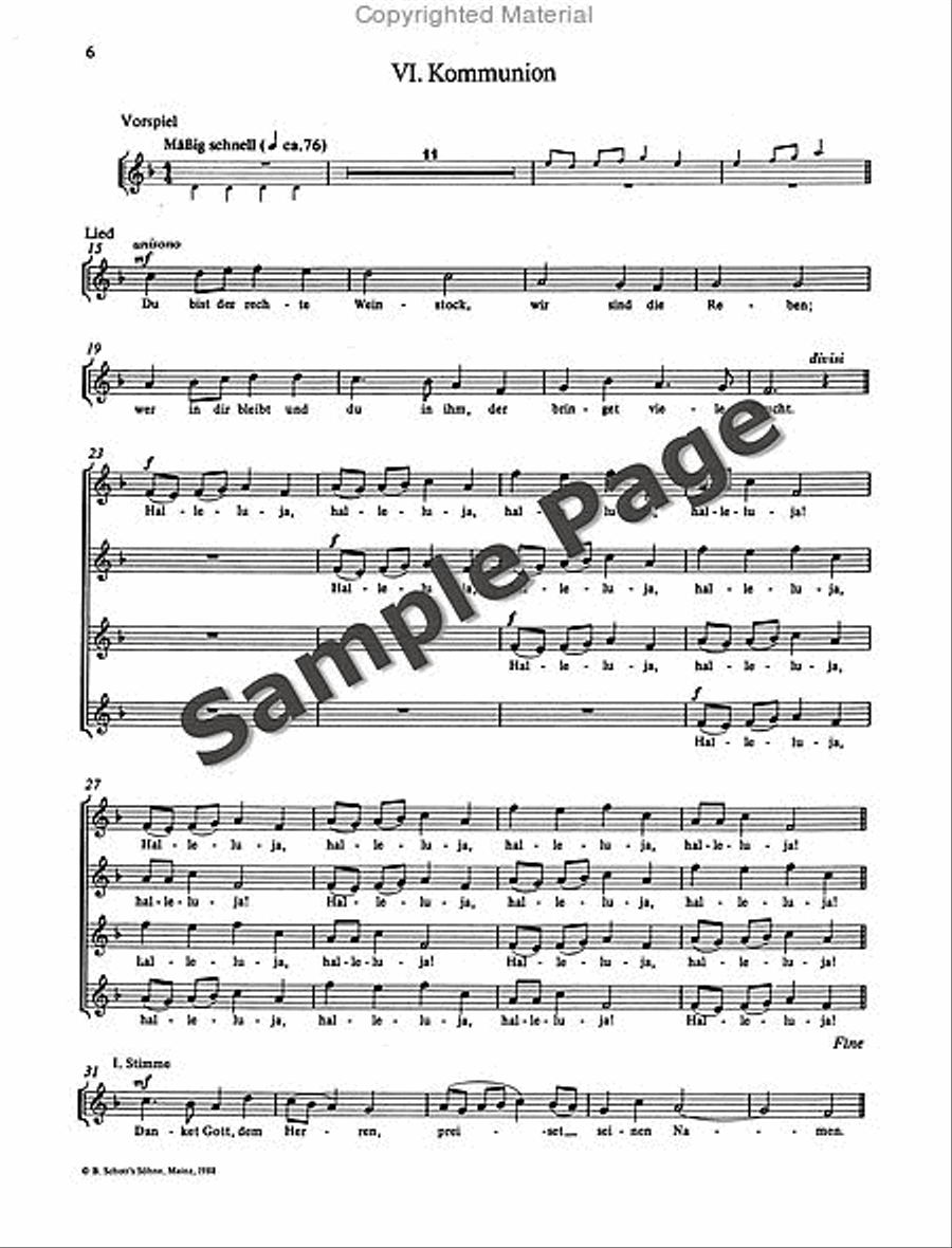 Kindermesse Chorus Score Children's Choir scores gallery preview page 7