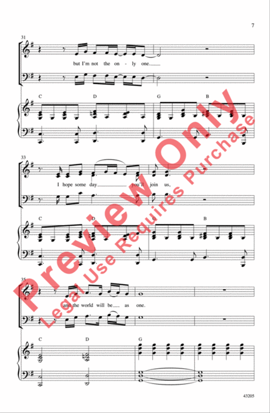 Imagine 3-Part scores gallery preview page 7
