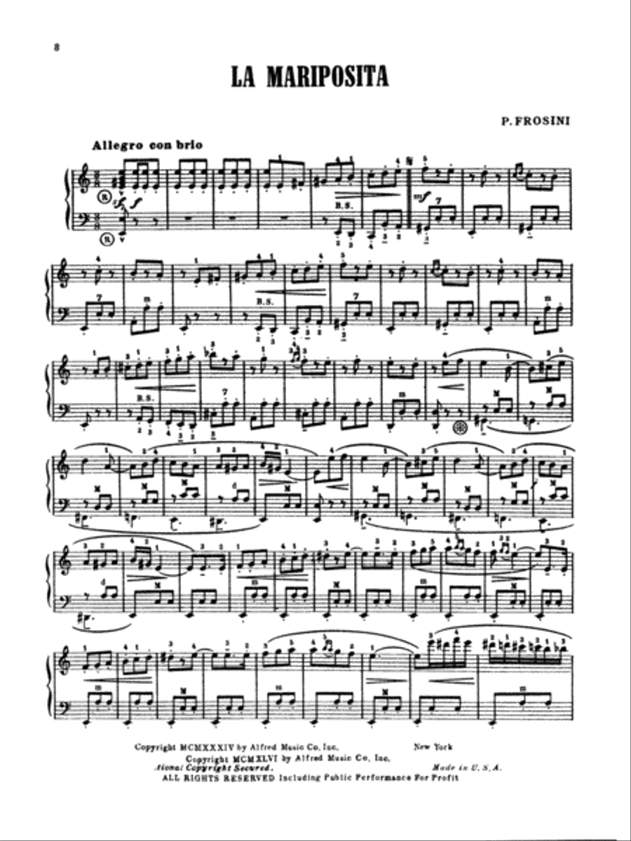 Palmer-Hughes Accordion Course Frosini Highlights Accordion scores gallery preview page 4