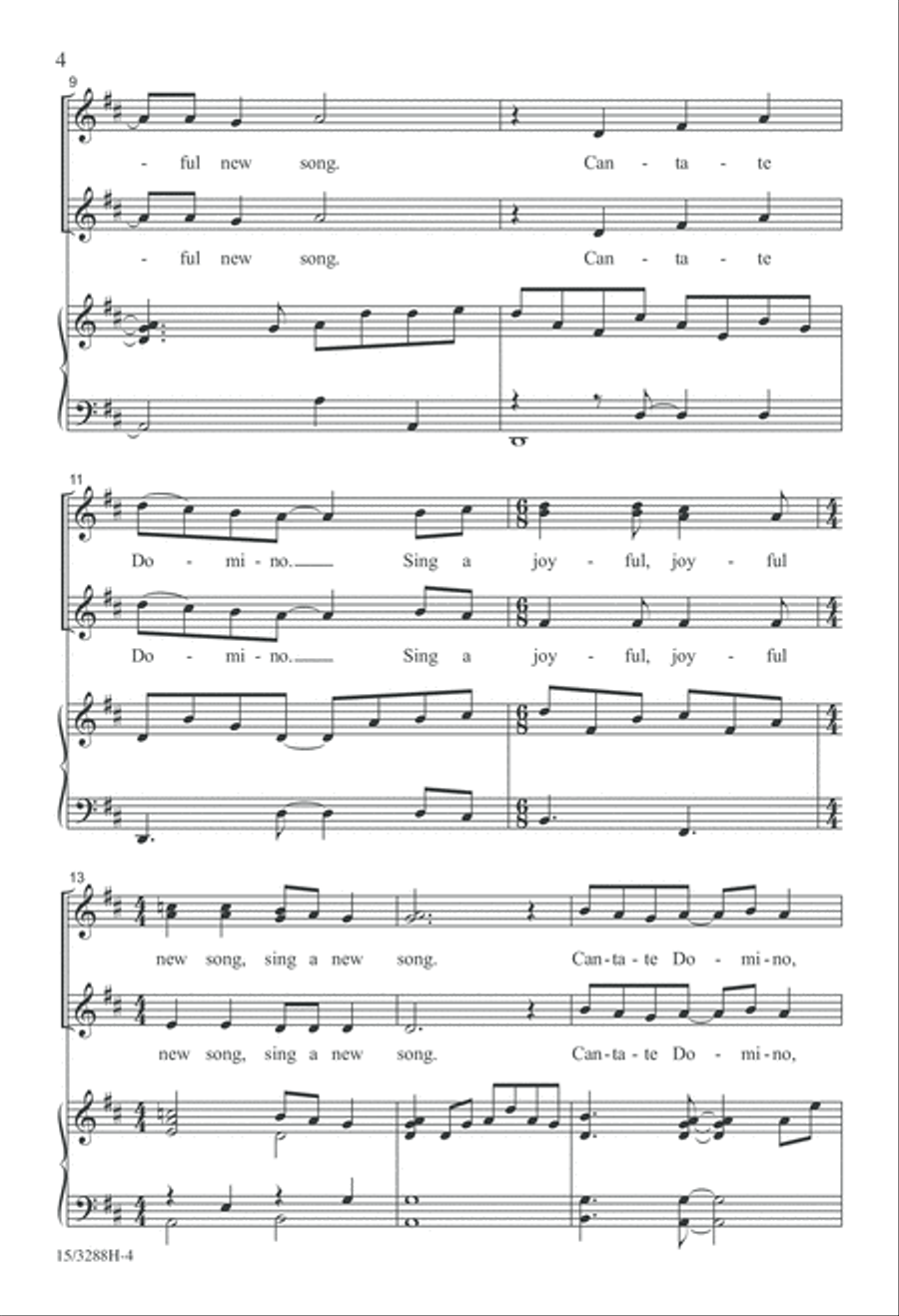 A Joyful Song SSA scores gallery preview page 4