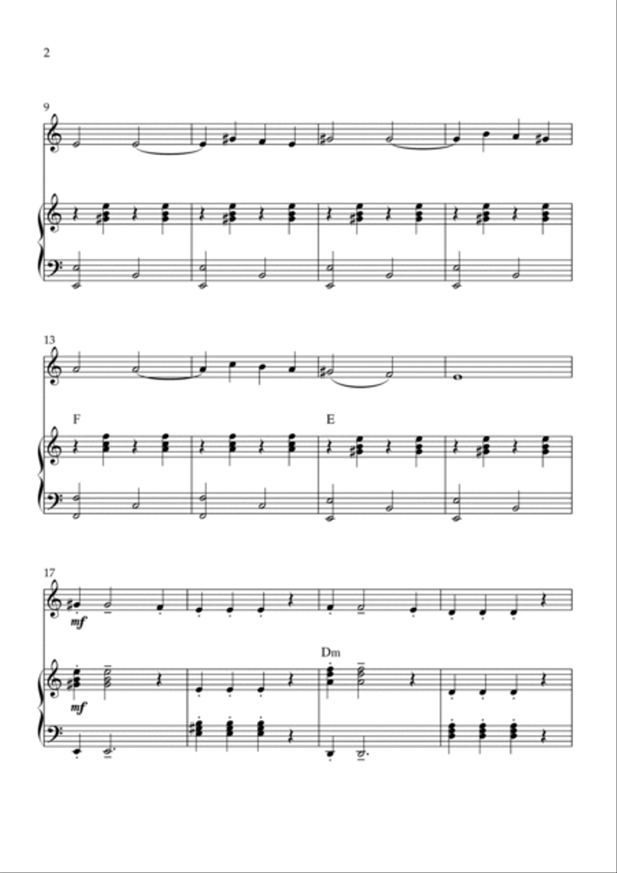 Hava Nagila Hava Nagila Violin Solo scores gallery preview page 2
