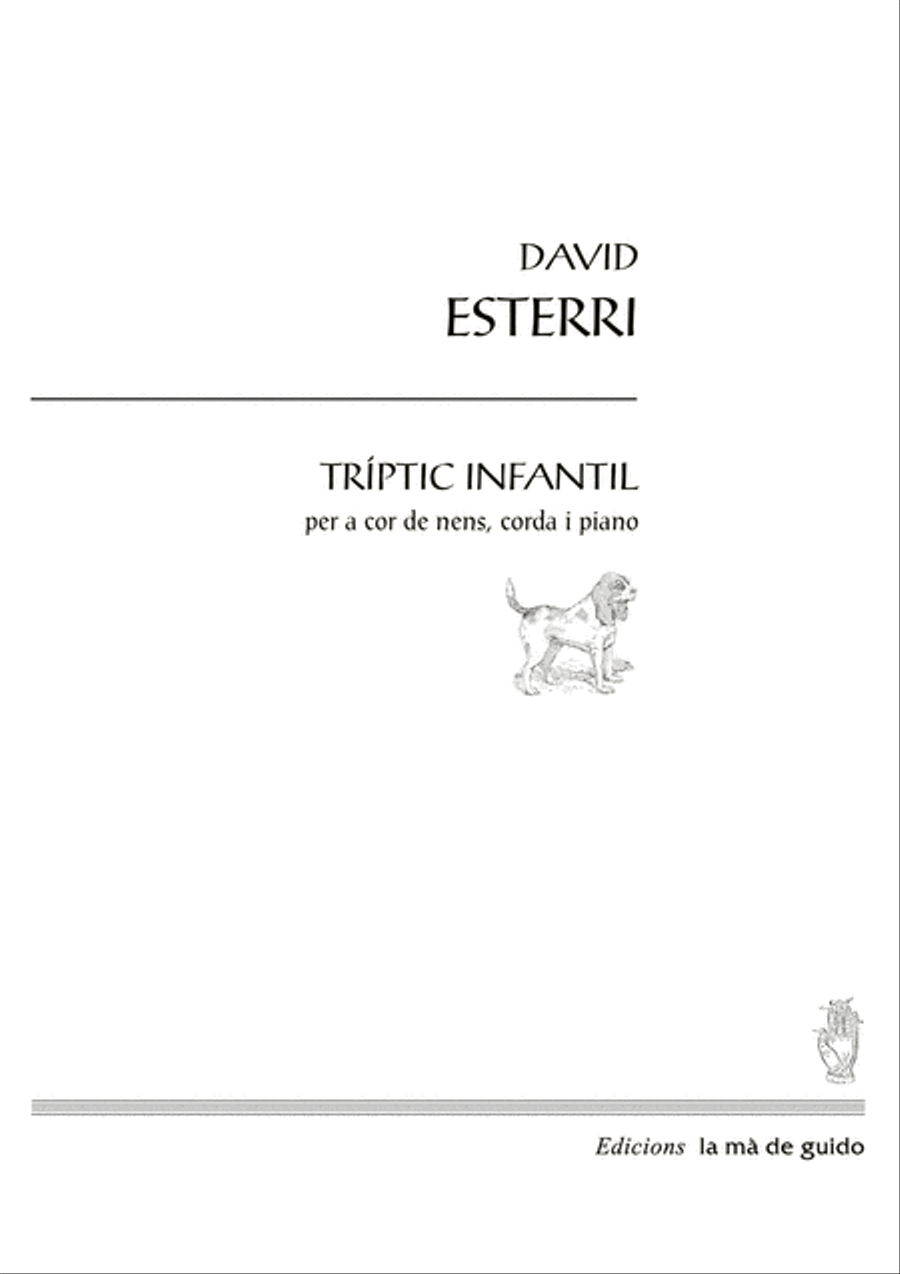 Tríptic infantil Unison Choir scores gallery preview page 1
