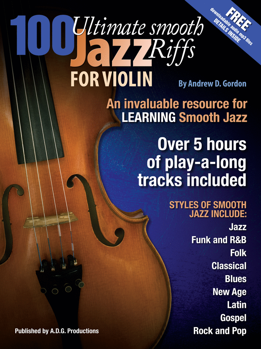 100 Ultimate Smooth Jazz Riffs for Violin Violin Solo scores gallery preview page 1