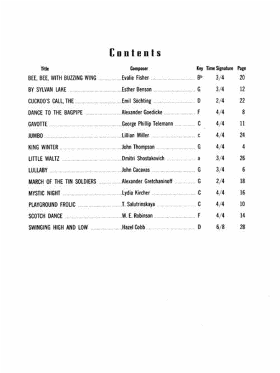 Solo Repertoire for the Young Pianist, Book 3 Piano scores gallery preview page 3